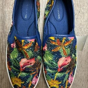 Alex Marie Women's Tropical Slip-On Shoes - Multicolor